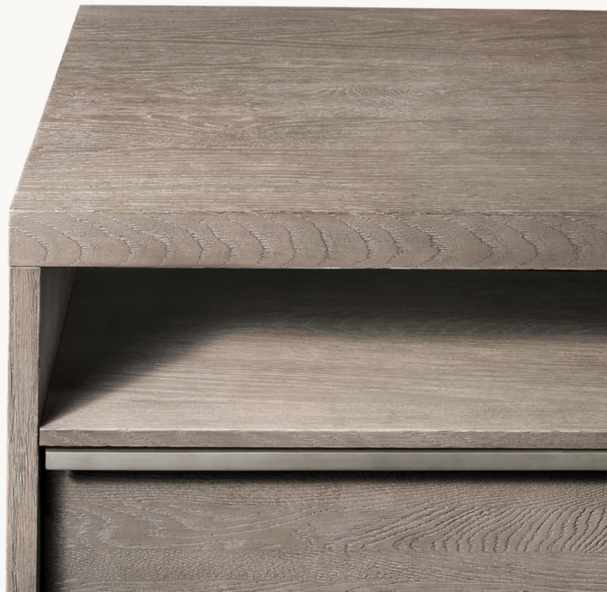 Bezier 36" Open Nightstand
