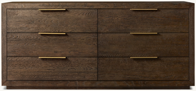 Shown in Brown Oak/Burnished Brass.