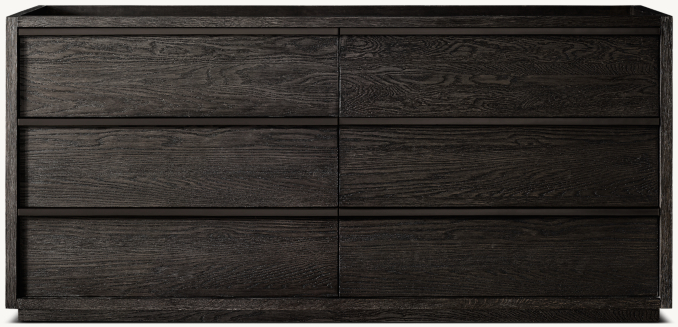 Bezier Double Vanity Base