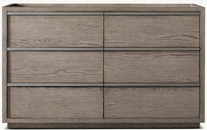 Bezier Single Extra-Wide Vanity Base