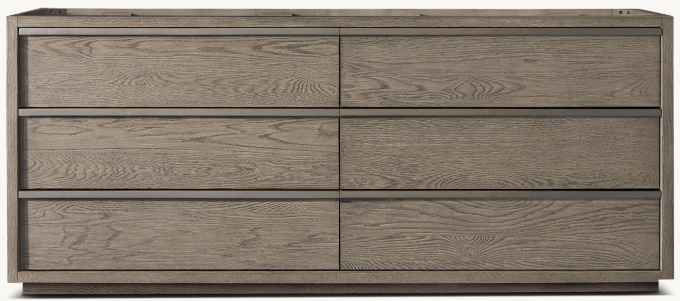 Bezier Double Vanity Base
