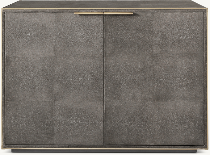 Saunderson Shagreen Double-Door Sideboard