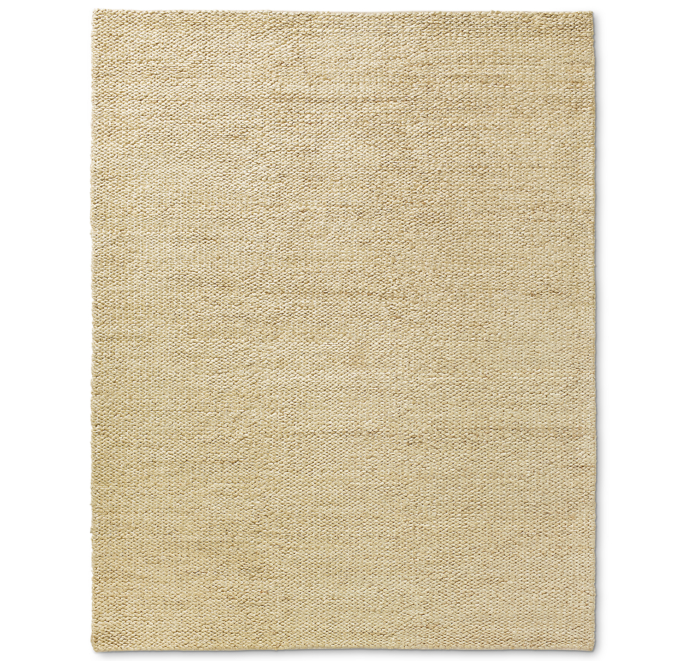 Nestra Jute Rug Bleached