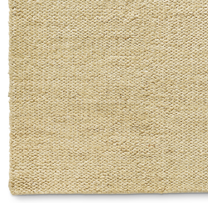 Nestra Jute Rug Swatch Bleached