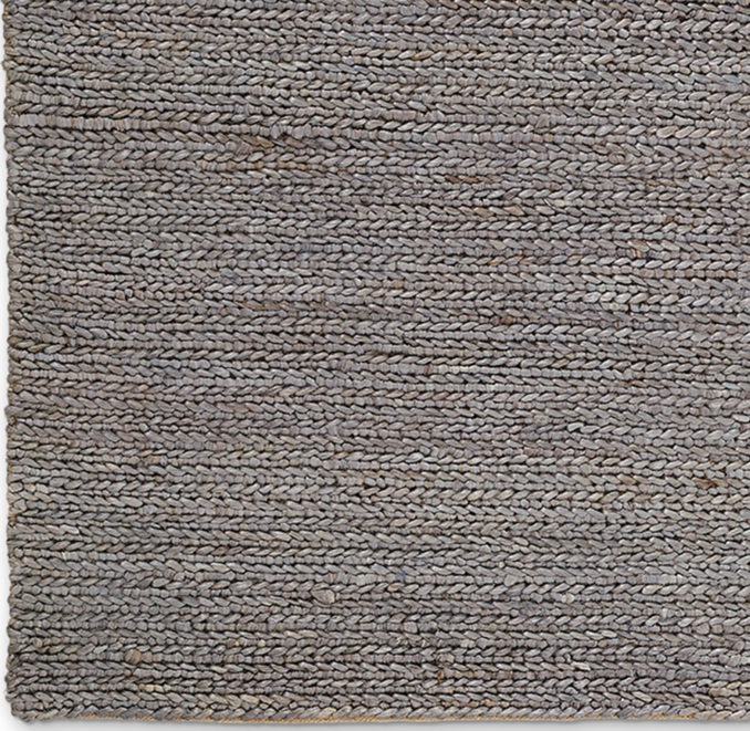 Chunky HandBraided Jute Rug Swatch
