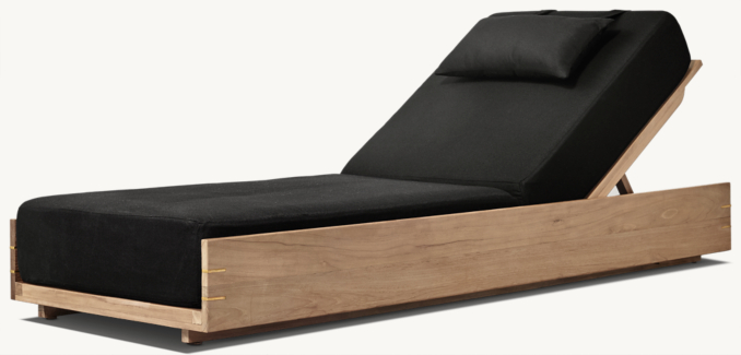 Three Quarter view of Paros Chaise 