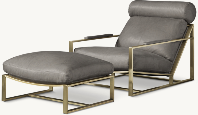 Milo baughman chair restoration hardware discount