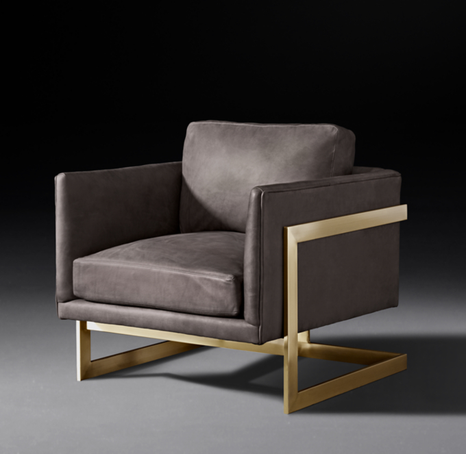 Milo Baughman Model 3426 Leather Chair 1968