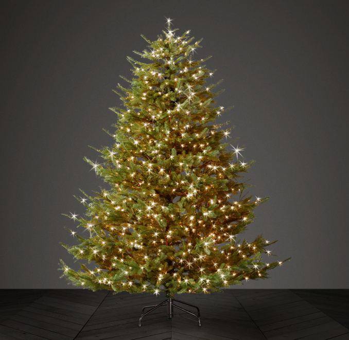 Faux Noble Fir Tree with Illuminate Technology 7½'