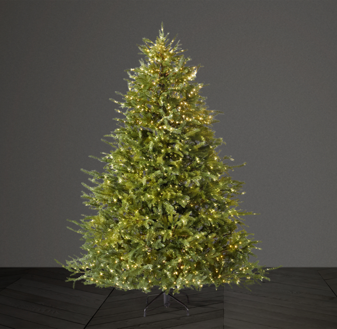 Starlit Faux Noble Fir Tree with Illuminate Technology 7½"