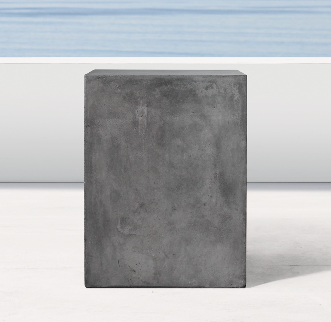 Cast Concrete Cube