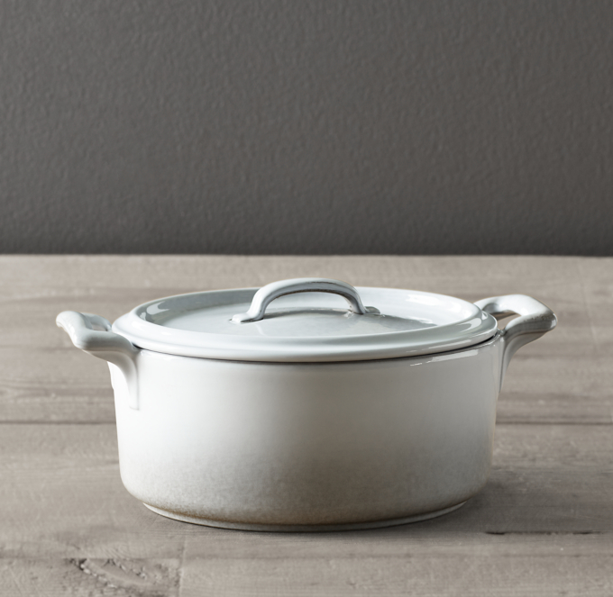 Revol Classic French Porcelain Oval Cocotte