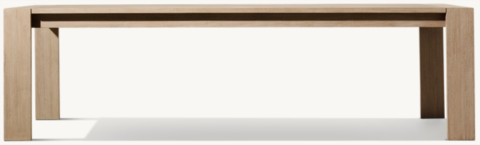 Marbella Teak Rectangular Dining Table