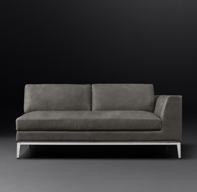 Italia taper arm deals sofa