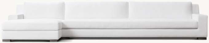 Modena Track Arm Left-Arm Sofa-Chaise Bench-Cushion Sectional
