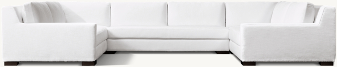 Modena Track Arm U-Sofa Bench-Seat Sectional