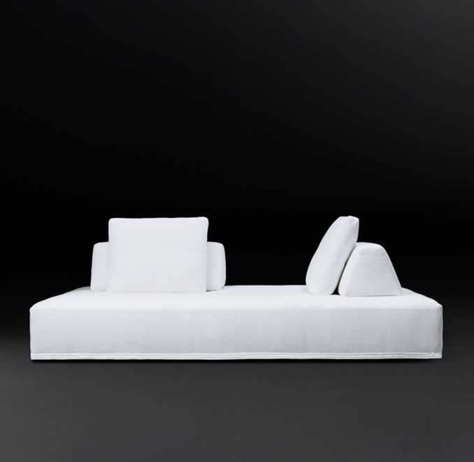 Front view of Domenico Modular Daybed - Large 