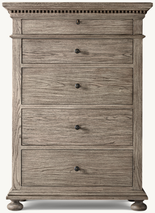 St. James 5-Drawer Narrow Dresser | RH
