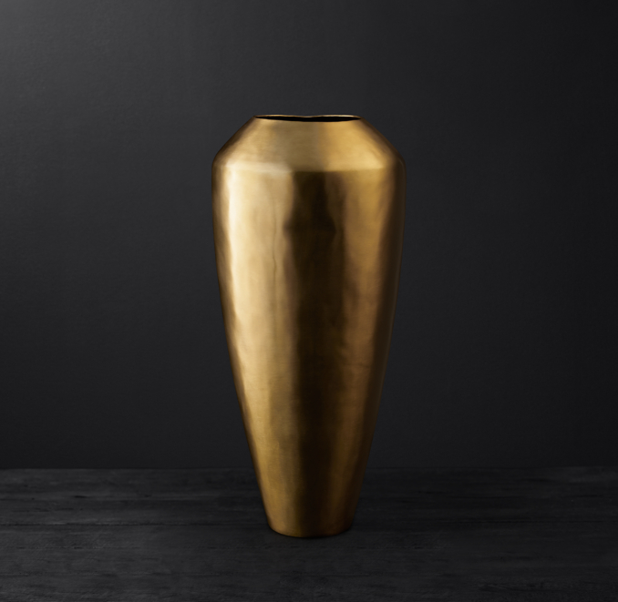 Brass Teardrop Vase Medium