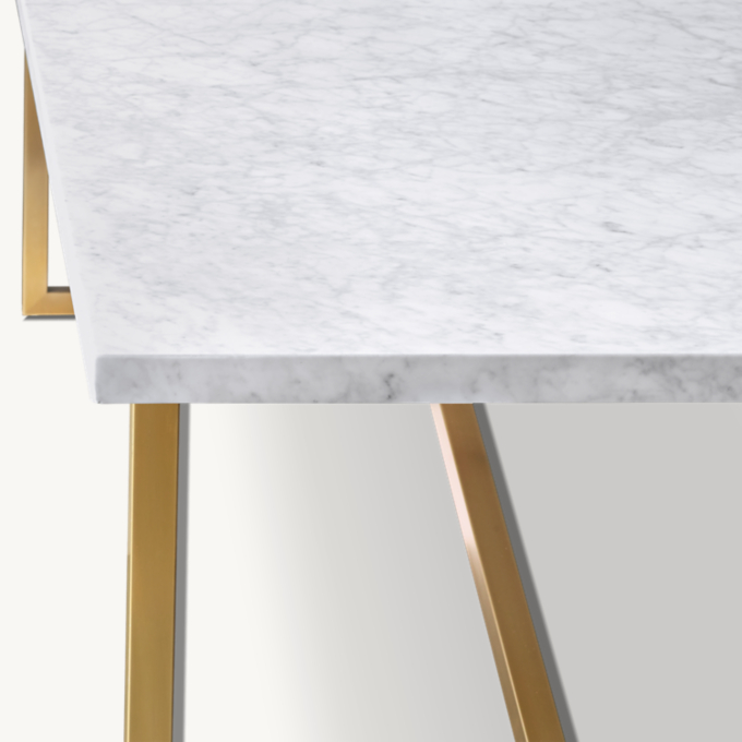 Torano Marble Rectangular Dining Table