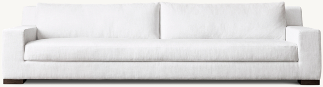 Modena Track Arm Sofa With Bench Seat