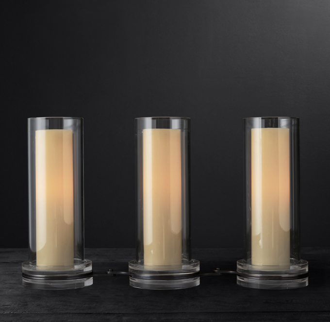 Cerceau Link Candleholders Tall (Set of 3)