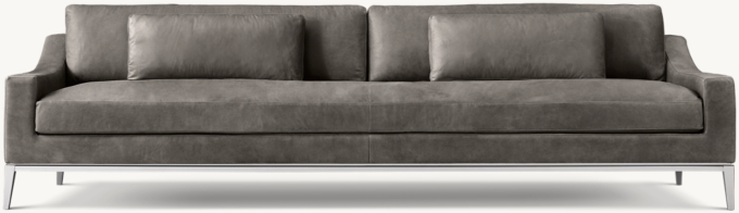 Rh italia deals track arm sofa