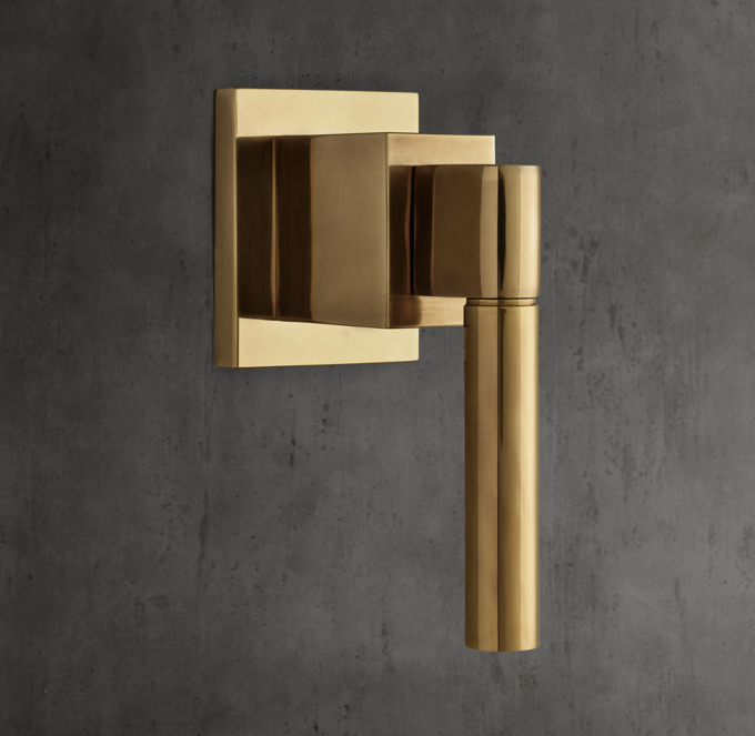 Modern Lever-Handle Multi-Port Diverter Valve & Trim Set for Balanced-Pressure Systems
