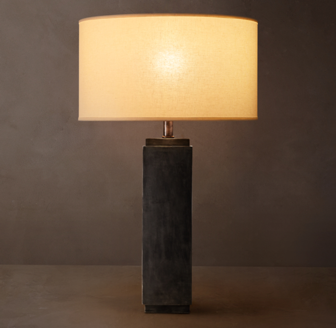 Square Column Table Lamp