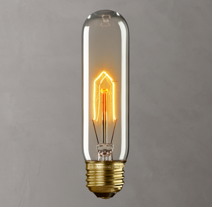 T10 5" Tube E26 Incandescent Bulb