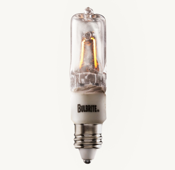 T4 Tube Mini-Candelabra Halogen Bulb