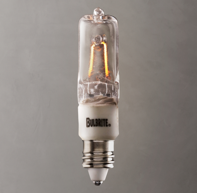 T4 Tube Mini-Candelabra Halogen Bulb