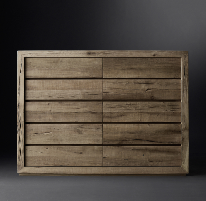 Reclaimed Russian Oak 10drawer Dresser