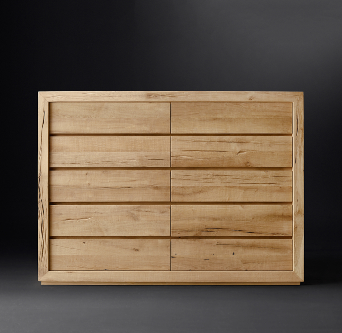 Reclaimed Russian Oak 10drawer Dresser