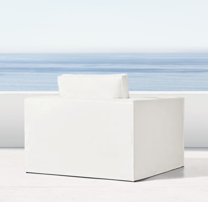 Espanto Slipcovered Lounge Chair