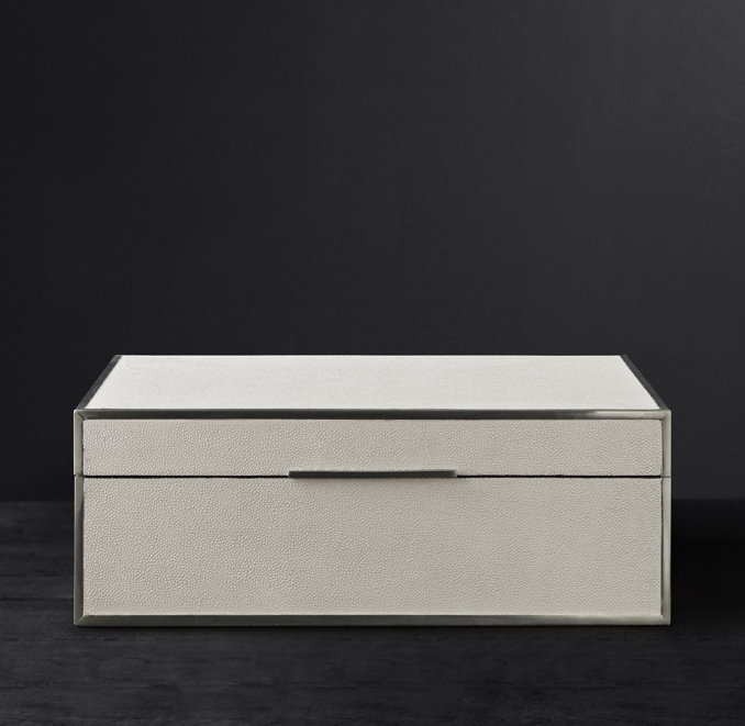 Shagreen Box - Small | RH