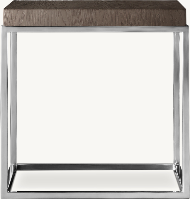 Nicholas Oak Square Side Table