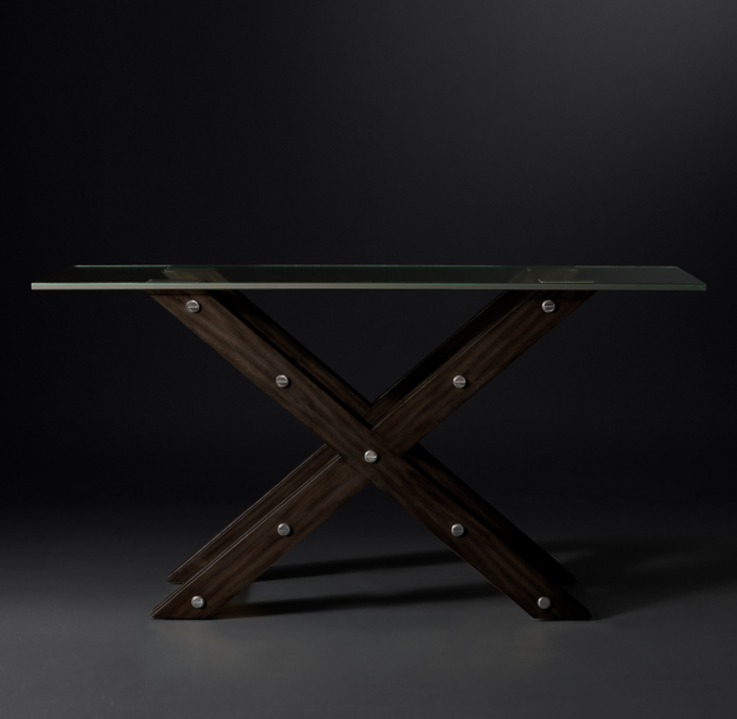 Rivet Console Table