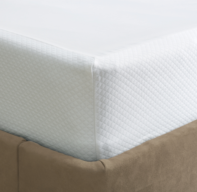 Diamond Matelassé Boxspring Cover | RH