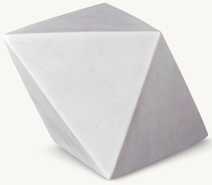 Moretti Marble Octahedron