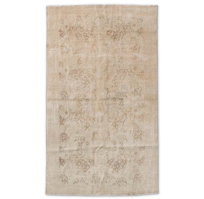Overhead view of Vintage Rug - 3'9" X 6'2" 