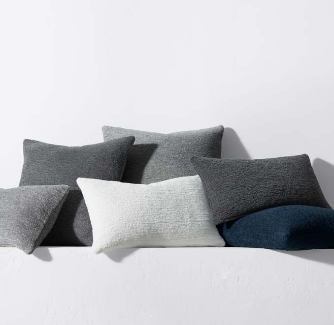 Sunbrella® Plush Terry Cloth Pillow Cover