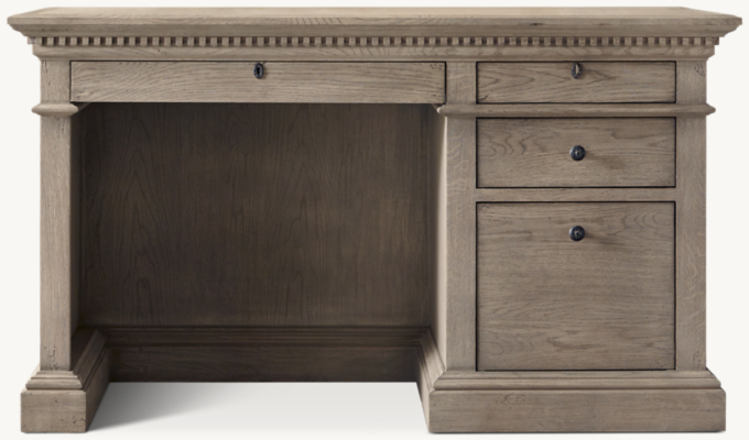 St. James 4-Drawer Desk