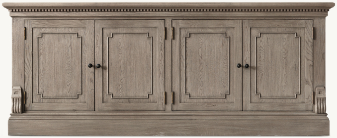 Front view of St. James Sideboard 