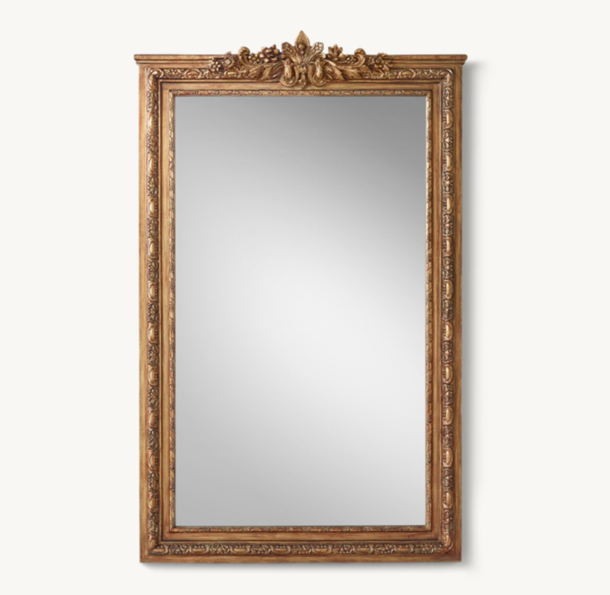 FleurDeLys Gilt Mirror RH
