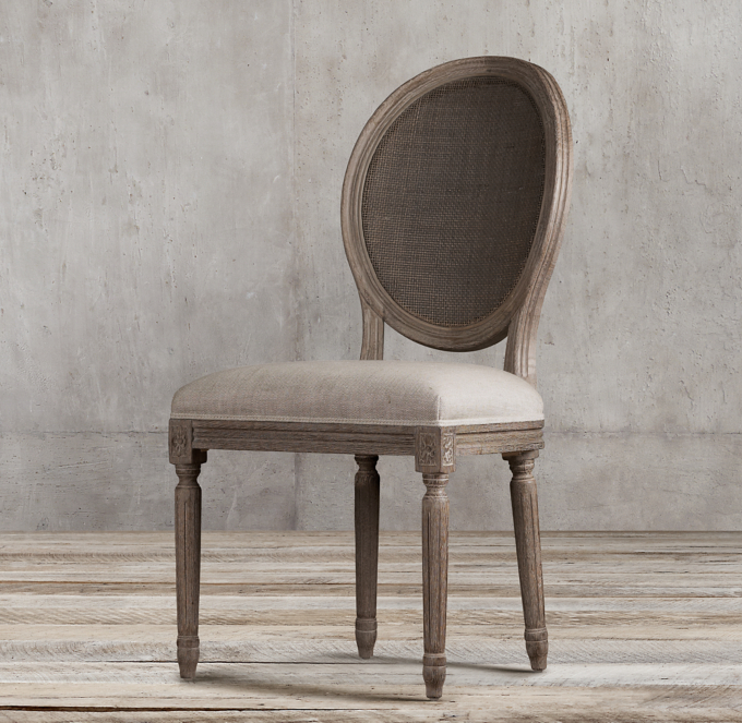 Louis XVI Style Oval Back Dining Chair for custom order