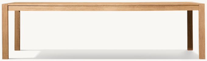 Aegean Teak Rectangular Dining Table