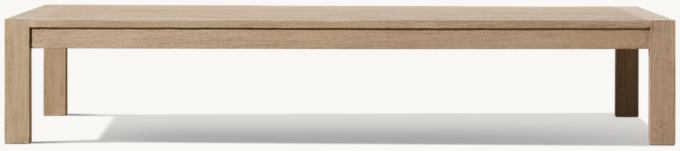 Aegean Teak Rectangular Coffee Table