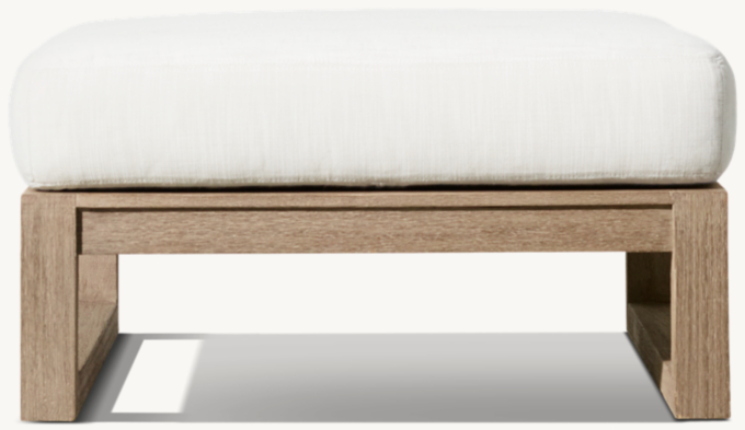 Shown in White Perennials® Performance Textured Linen Weave.
