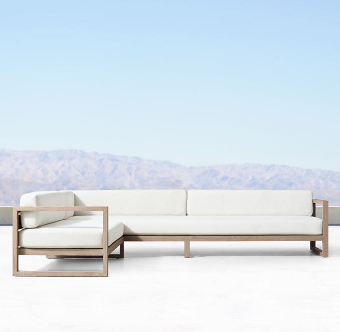 Aegean Teak Luxe Customizable Sectional